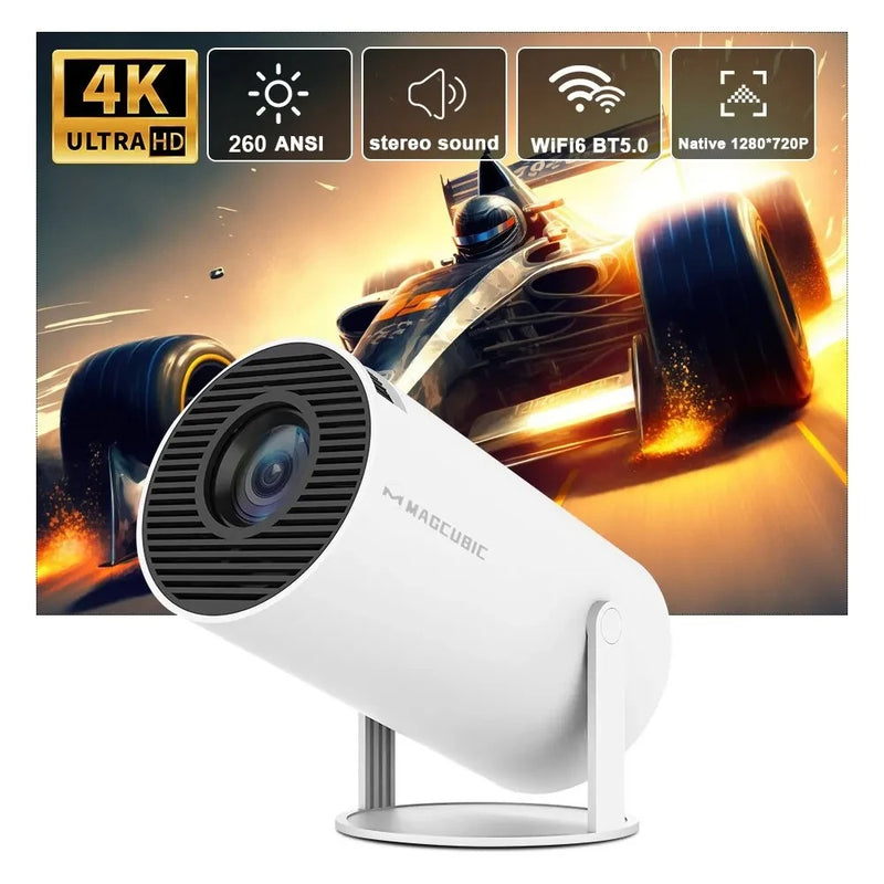 Projetor HY300 PRO 4K Magcubic WiFi, BT5.0, 1080P, 1280x720P®