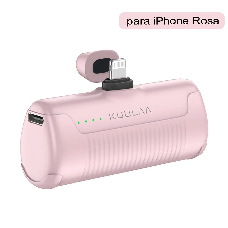 Mini Power Bank Carregador Portátil para iPhone, Samsung, Xiaomi | 4500mAh®